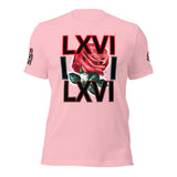 LXVI Delusion Rose Unisex t-shirt
