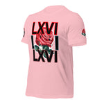 LXVI Delusion Rose Unisex t-shirt