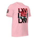 LXVI Delusion Rose Unisex t-shirt