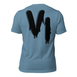 LXVI Drippy Unisex t-shirt(BLK)