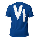 LXVI Drippy Unisex t-shirt(WHT)