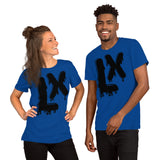 LXVI Drippy Unisex t-shirt(BLK)