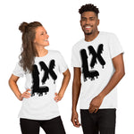 LXVI Drippy Unisex t-shirt(BLK)
