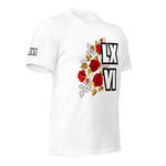 LXVI Rose Gold Unisex t-shirt