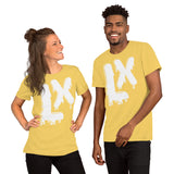 LXVI Drippy Unisex t-shirt(WHT)