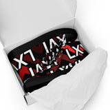 LXVI Logo Red Women’s high top canvas shoes