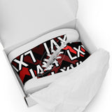 LXVI Logo Red Women’s high top canvas shoes