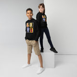 LXVI Cut-Out Logo Youth crewneck sweatshirt