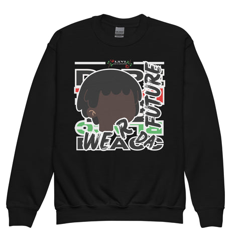 Dope Blacc We R Youth crewneck sweatshirt Girls