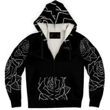 LXVI White Rose Microfleece (Zip-up Hoodie)
