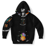 LXVI Alien Pullover-Hoodie (black)