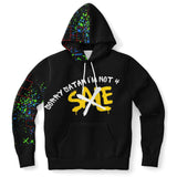 Not 4 Sale Graffiti Hoodie (black)
