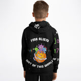 LXVI Alien Pullover-Hoodie (black)