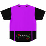 LXVI Pana 2 Grad Baseball Jersey (Purple N Gold)
