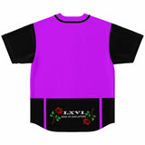 LXVI Pana 2 Grad Baseball Jersey (Purple N Gold)