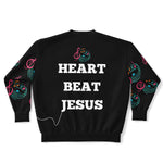 LXVI Heart Beat Jesus Sweatshirt