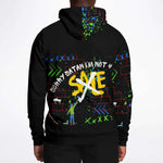 Not 4 Sale Graffiti Hoodie (black)
