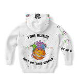 LXVI Alien Pullover-Hoodie (white)