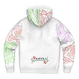 LXVI Multi- Rose Microfleece (Zip-up Hoodie)