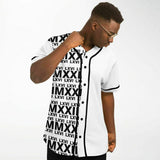 LXVI Pana Baseball Jersey (White N Black)