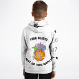 LXVI Alien Pullover-Hoodie (white)