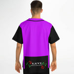 LXVI Pana 2 Grad Baseball Jersey (Purple N Gold)