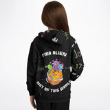 LXVI Alien Pullover-Hoodie (black)