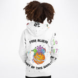 LXVI Alien Pullover-Hoodie (white)