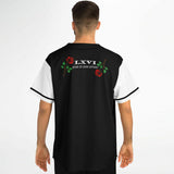 LXVI Pana Baseball Jersey (White N Black)