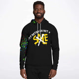Not 4 Sale Graffiti Hoodie (black)