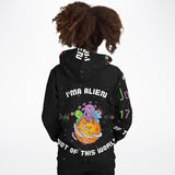 LXVI Alien Pullover-Hoodie (black)