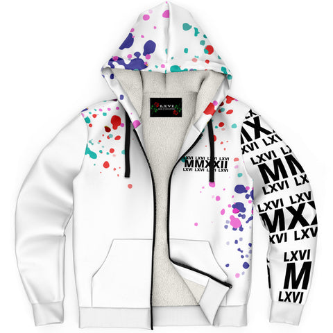 LXVI Roman Zip-hoodie