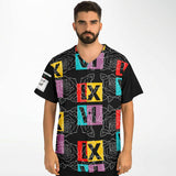 LXVI Cube Rose Baseball Jersey