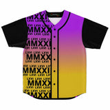 LXVI Pana 2 Grad Baseball Jersey (Purple N Gold)