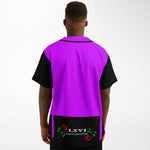 LXVI Pana 2 Grad Baseball Jersey (Purple N Gold)
