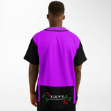 LXVI Pana 2 Grad Baseball Jersey (Purple N Gold)